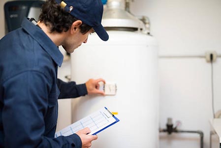 fixing water heater